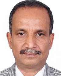 Head shot of DR Prafulla