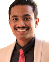 Head shot of DR Roshan